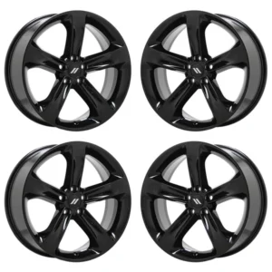 20" Dodge Charger Challenger Gloss Black wheels